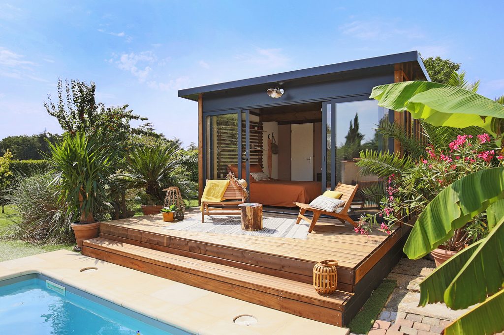 Tiny Home studio de jardin sans fondation sans permis